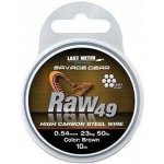 Savage Gear Raw49 10m 0,54mm 50lb Uncoated Brown – Zboží Dáma Savage Gear Raw49 10m 0,54mm 50lb Uncoated Brown – Zboží Dáma