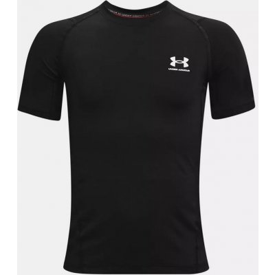 Under Armour HeatGear Armour triko dětské černá chlapecké – Zboží Mobilmania