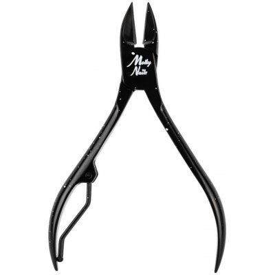 Molly Nails Profesionálne kliešte na pedikúru čierna čepeľ 15 mm – Sleviste.cz