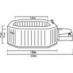Intex PureSpa Jet & Bubble Deluxe Octagon 28458 – Zboží Dáma