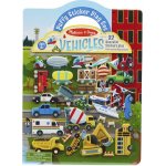 Melissa & Doug Adhezní samolepkový sešit DOPRAVNÍ PROSTŘEDKY – Zboží Mobilmania