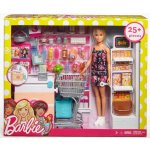 Barbie herní set supermarket – Zboží Dáma