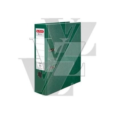 Herlitz Pořadač A4 pákový Q.file 80 mm tmavě zelený – Zboží Živě