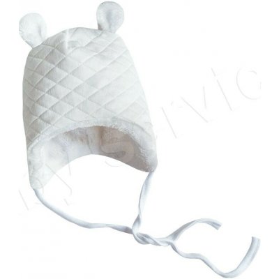 Baby Service Čepička podšitá wellsoft na zavazování thermo bílá – Zboží Dáma