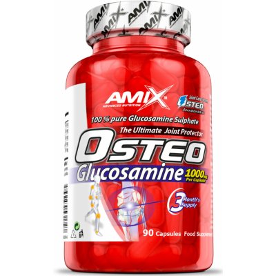 Amix Osteo Glucosamine 1000 90 kapslí – Zboží Mobilmania