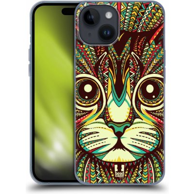 Pouzdro Head Case Apple iPhone 15 AZTEC KOČKA – Zboží Mobilmania