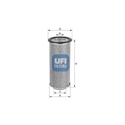 UFI Vzduchový filtr 27.971.00 – Hledejceny.cz