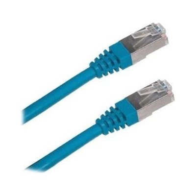 XtendLan PK_6ASFTP0025blue Cat 6A, SFTP 0,25m, modrý – Hledejceny.cz