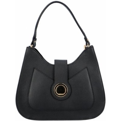 Luxusní dámská kožená kabelka přes rameno Terceo černá – Zboží Mobilmania