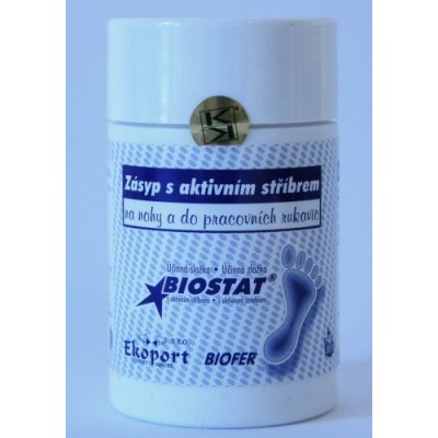Biostat Santé zásyp s aktivním stříbrem 120 ml – Zboží Mobilmania