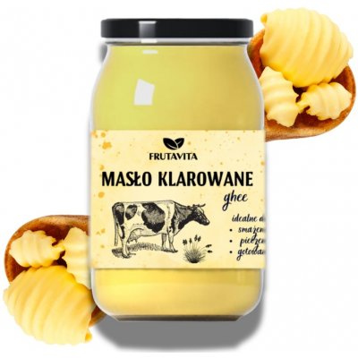 FRUTAVITA Ghí Klarifikované máslo mléčný tuk 750g – Zboží Dáma