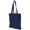 Nákupní taška a košík Bavlněná nákupní taška modrá