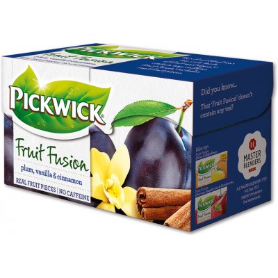 Pickwick Čaj Fruit Garden Švestky s vanilkou a se skořicí 20 x 2 g – Zboží Mobilmania