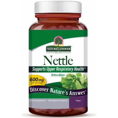 Nature's Answer Nettle Leaf 90 v-kapslí – Hledejceny.cz