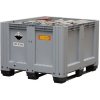 Kufr a organizér na nářadí CEMO Box na použité baterie 610 litrů s ADR Varianta: Bez poklopu