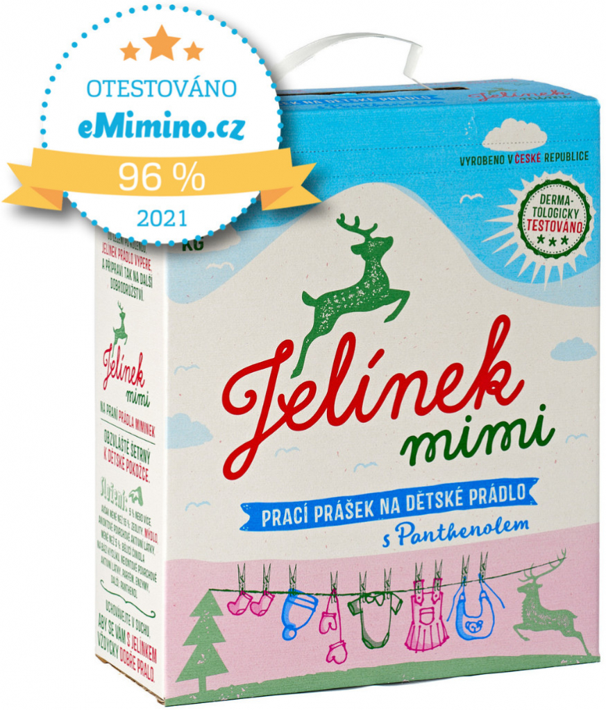 Jelínek mimi prací prášek 3 kg