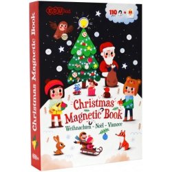 Tooky Toys Magnetická kniha Vánoce