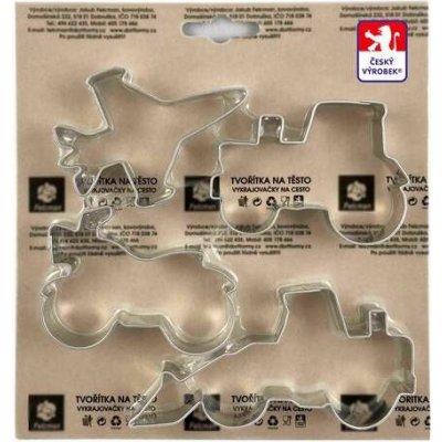 Vykrajovátka cukroví pro kluky set 4ks – Hledejceny.cz