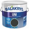 Barvy na kov Barvy a laky Hostivař akryl Uni mat 0199 2,5 kg černá