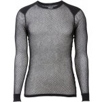 Brynje funkční triko Wool Thermo Shirt w/inlay černá – Zboží Mobilmania