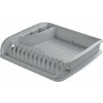 Odkapávač na nádobí Keeeper 39,5×39,5×8 cm severská šedá – Sleviste.cz