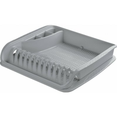 Odkapávač na nádobí Keeeper 39,5×39,5×8 cm severská šedá – Sleviste.cz