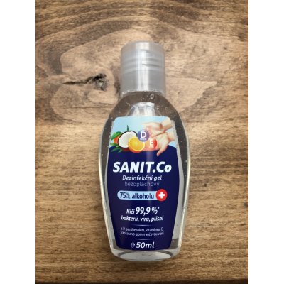 Sanit.co dezinfekční gel 50 ml – Zbozi.Blesk.cz