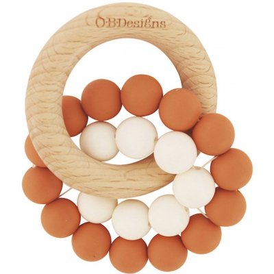 O.B Designs Teether Toy kousátko Cinnamon 1 ks – Zbozi.Blesk.cz