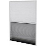 Greatstore Plisovaná okenní síť proti hmyzu se zástěnou hliník 80 x 120 cm – Sleviste.cz