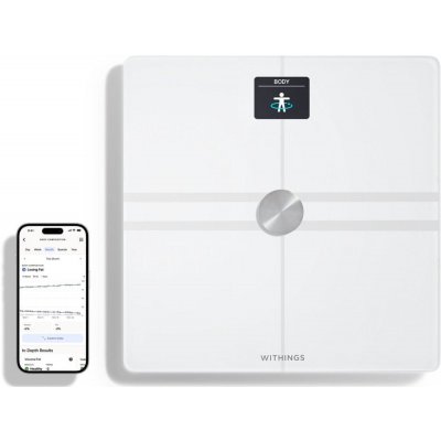 Withings Body Comp Complete Body Analysis Wi-Fi Scale White