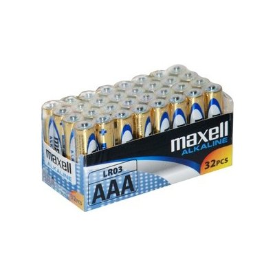 MAXELL Alkaline AAA 32ks 35052283 – Zbozi.Blesk.cz