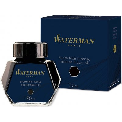 Waterman Lahvičkový inkoust černý 1507/7510610 50 ml – Hledejceny.cz