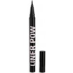 Makeup Revolution London Liner Pow Longwear Liquid Liner dlouhotrvající oční linka Black 0,5 ml – Sleviste.cz