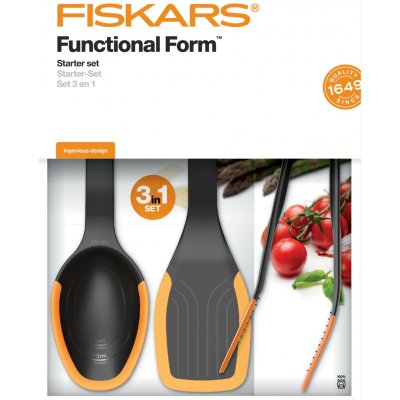 FISKARS Functional Form Sada startovací - lžíce, lopatka a kleště – Hledejceny.cz