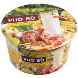 Mama Instantní polévka s rýžovými nudlemi Pho Bo 65 g