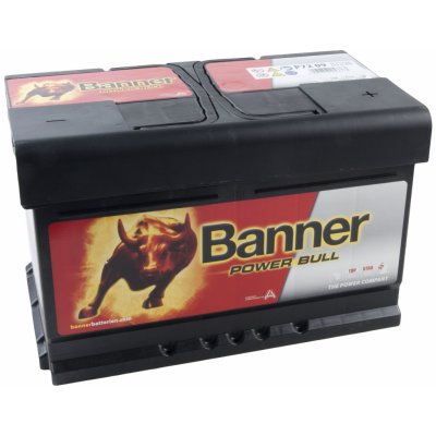 Banner Power Bull 12V 72Ah 670A P72 09 – Zboží Mobilmania