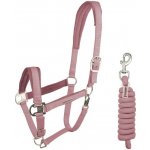 WALDHAUSEN Ohlávka s vodítkem Velvet dusky pink – Zboží Mobilmania