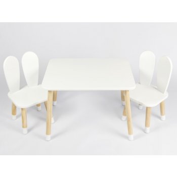 ELIS DESIGN Dětský stůl a židle Zaječí ouška stůl + 2 židle