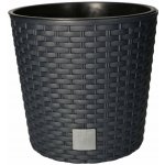 Prosperplast Rato round květináč DRTUS200L 5L antracit 20 cm – Zbozi.Blesk.cz