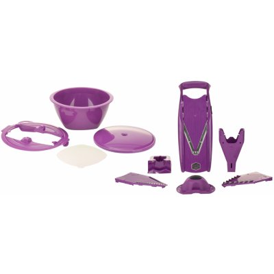 V-KRÁJEČ BÖRNER ORIGINAL V5 POWERLINE PROFI SET S MULTIMAKEREM Barva: Fialová – Sleviste.cz