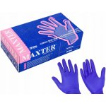 Maxter Cobalt Jednorázové nitrilové nepudrované 100 ks – Zbozi.Blesk.cz