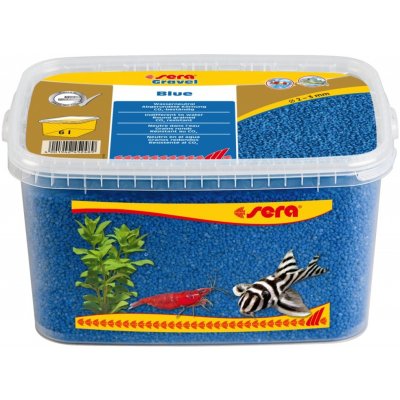Sera Gravel Blue 2-3 mm 6 l – Hledejceny.cz