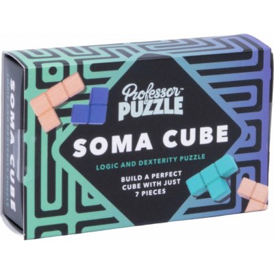 PROFESSOR PUZZLE Dřevěný hlavolam Soma Cube – Zbozi.Blesk.cz