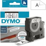 Dymo 45803 černý tisk/bílý podklad, 7m, 19mm – Hledejceny.cz