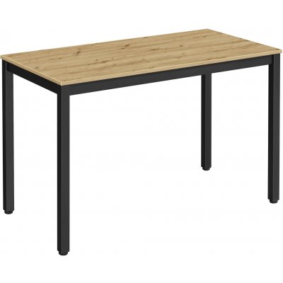 Textilomanie TESSA Černý s deskou v dekoru dub artisan 120 x 60 cm – Hledejceny.cz