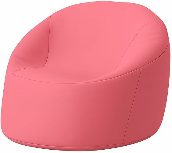 Mekem sedací vak Super 2XL obj. 220 L, mat.Eko kůže, barva růžová