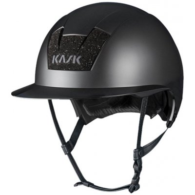 KASK Jezdecká helma Kooki Lady Swarovski Carpet černá lesklá – Zboží Mobilmania
