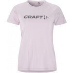 Craft CORE Essence Logo dámské tričko růžová – Sleviste.cz