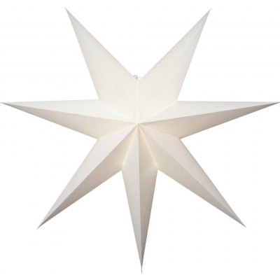 Star trading Papírová hvězda PLAIN P.75cm bílá bez světelného zdroje – Hledejceny.cz