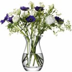 LSA International LSA Flower Posy váza, 17.5cm, čirá – Hledejceny.cz